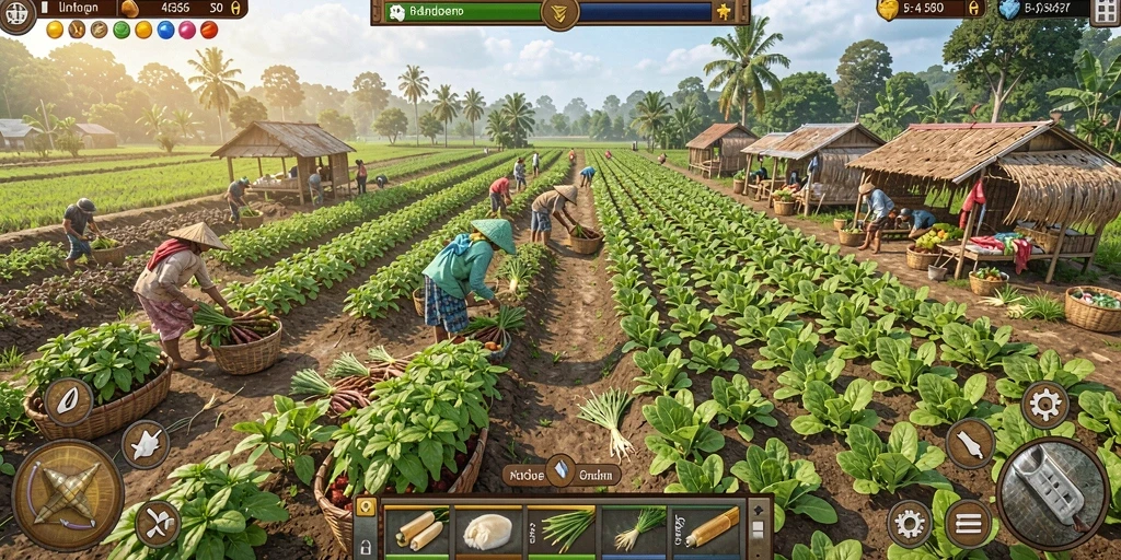 pandawin - Karakter panda beraksi di tengah level penuh tantangan.